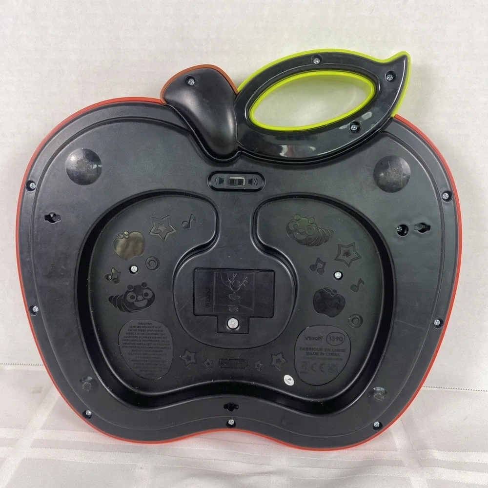 Vtech‎ Alphabet Apple Learning Educational Toy Preschool Electronic Game WORKS!
